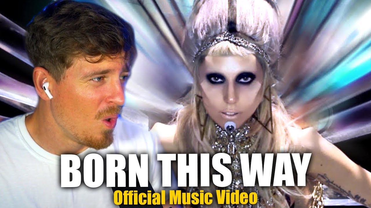 Lady Gaga - Born This Way (music video) FIRST TIME REACTION