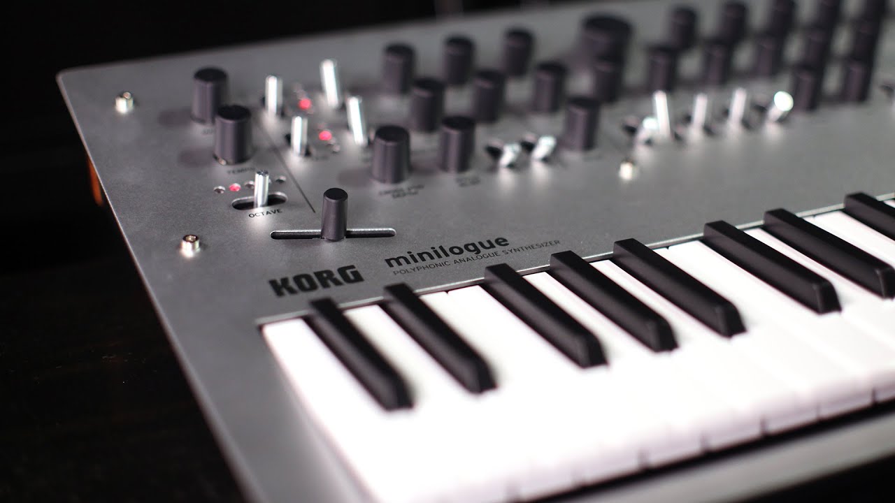 Korg minilogue Polyphonic Analog Synthesizer