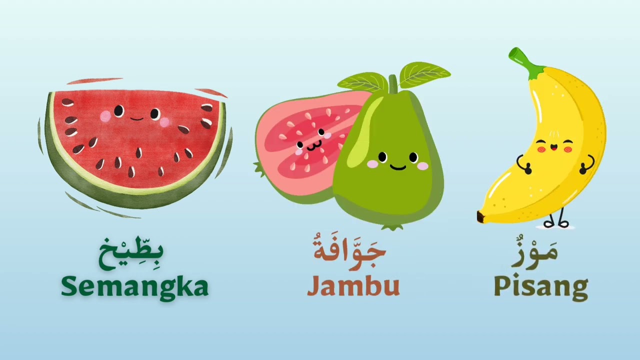 𝐘𝐔𝐊 𝐁𝐄𝐋𝐀𝐉𝐀𝐑 𝐁𝐔𝐀𝐇 𝐃𝐀𝐋𝐀𝐌 𝐁𝐀𝐇𝐀𝐒𝐀 𝐀𝐑𝐀𝐁🍊🍇🍎 #bahasaarab #mediapembelajaraninteraktif #gurumuda #buah 