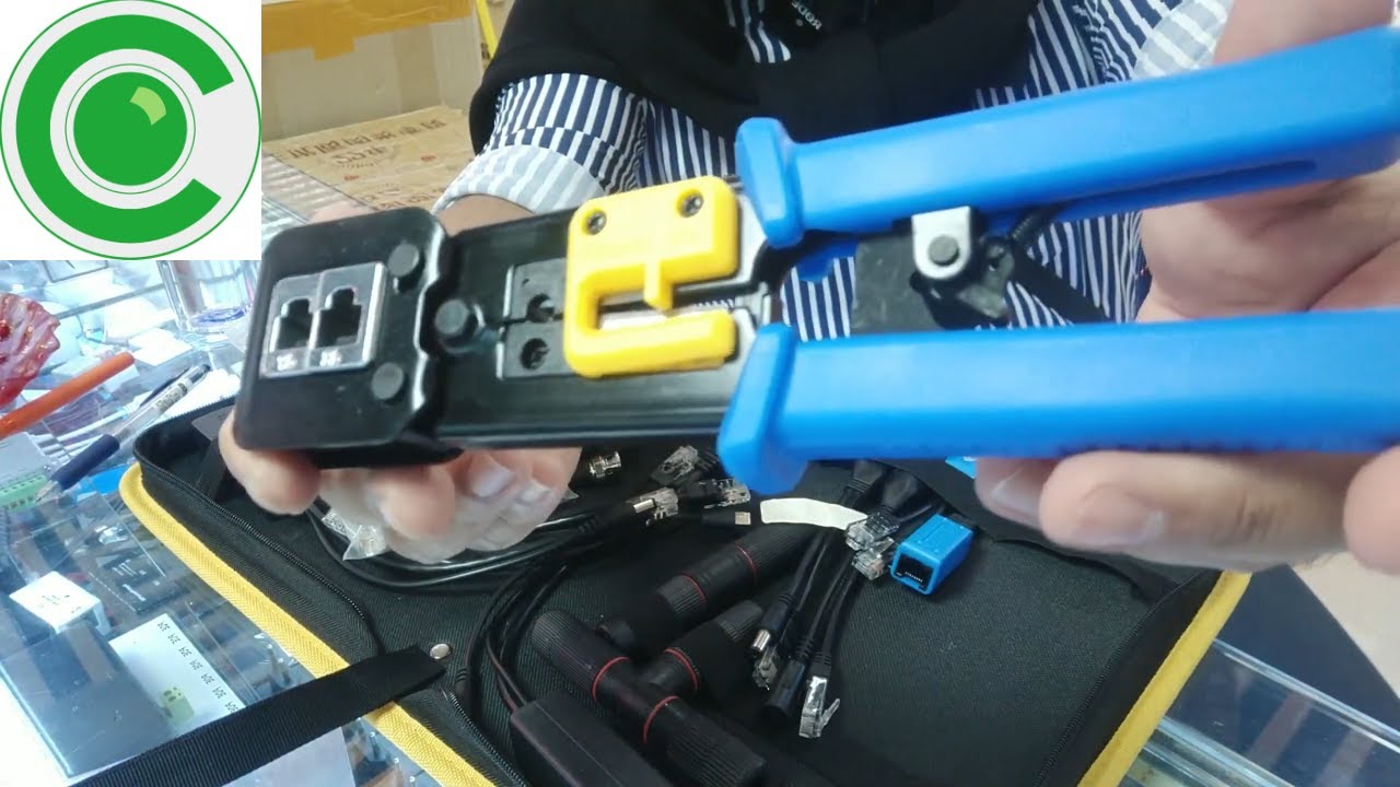 Kit de herramientas para cablear INSTALADORES de CCTV Seetong Powered by Swiss iPVision Tools