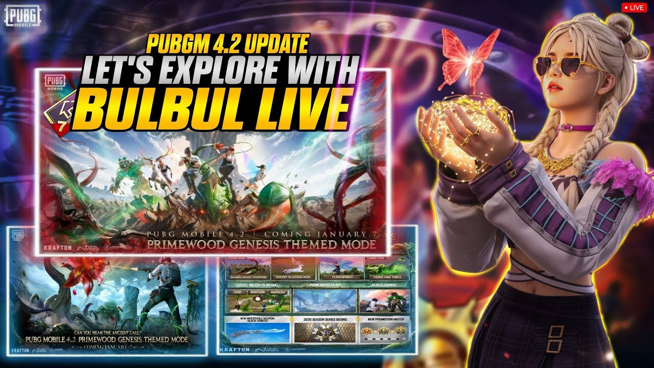 🔴PUBG MOBILE LIVE CUSTOM ROOMS ND WOW ROOMS DAILY |BULBUL LIVE|