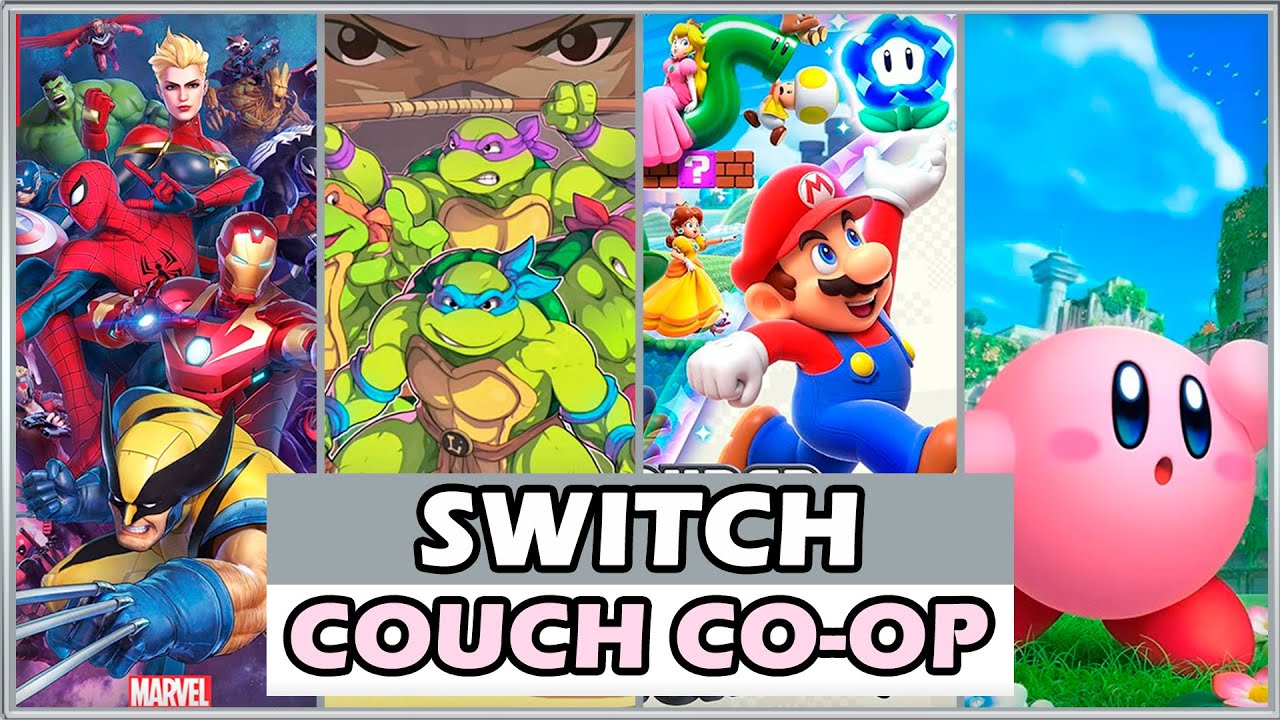 THE 40 BEST COUCH CO-OP GAMES ON SWITCH TO PLAY WITH FRIENDS