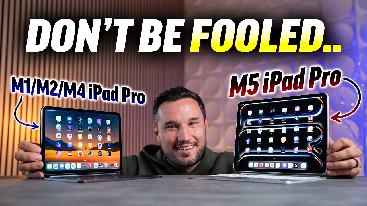M5 iPad Pro против M4/M2/M1 iPad Pro — стоит ли обновляться?!