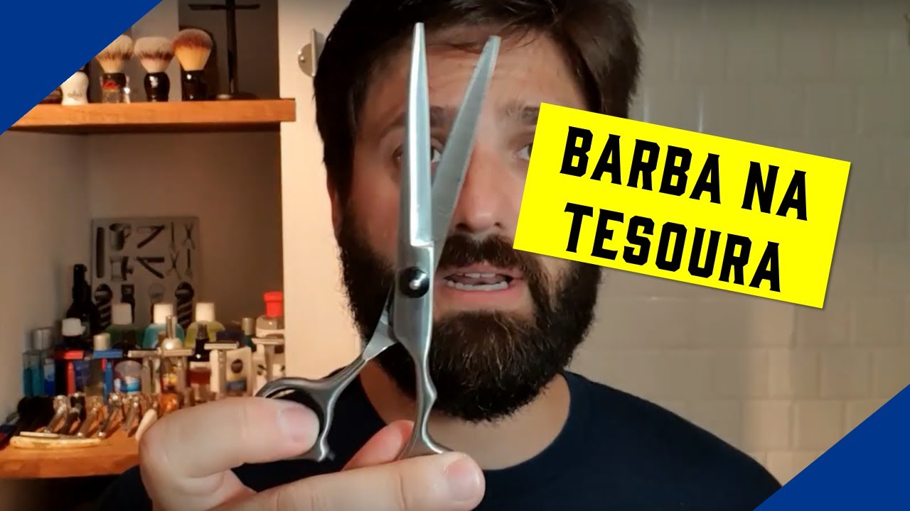 💈 Aparar a barba na tesoura - Deixar a barba crescer ou manter o tamanho 💈