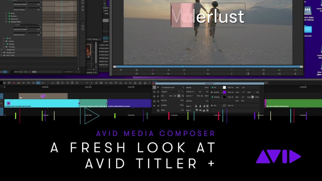 A Fresh Look at Avid Titler+