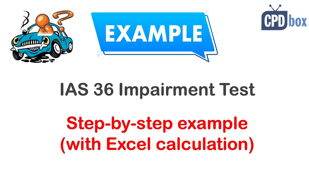 IAS 36 Impairment Test Example (step by step)