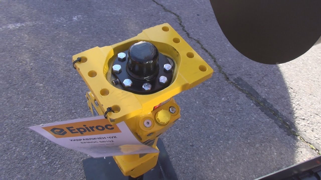 Epiroc SB 102 Hydraulic Breaker Hammer (2023) Review
