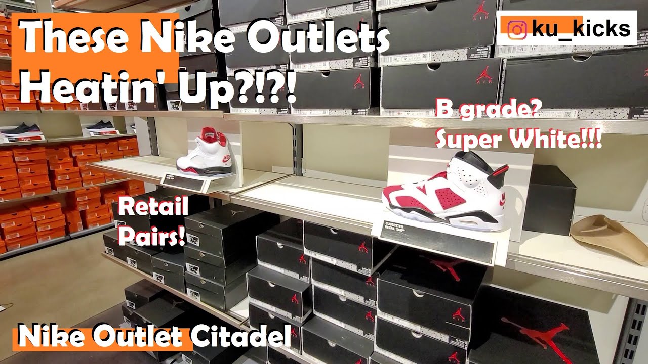 Findin' All Kinds Of 🔥🔥🔥 @ Nike Outlet Citadel!!!