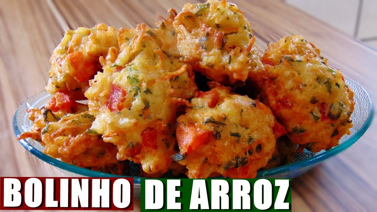 COMO FAZER BOLINHO DE ARROZ FÁCIL E RÁPIDO | Menino Prendado