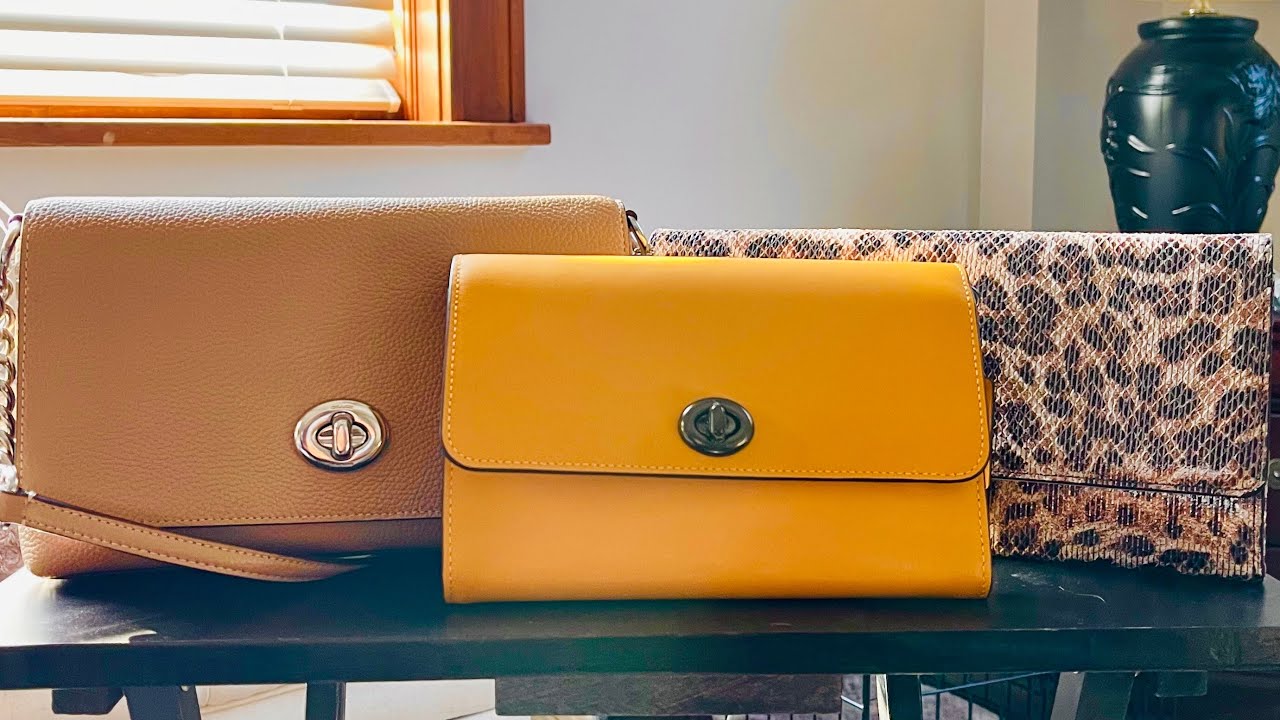 Coach Handbag Revealed | Coach Crosstown and the Coach Marlow Leather Crossbody