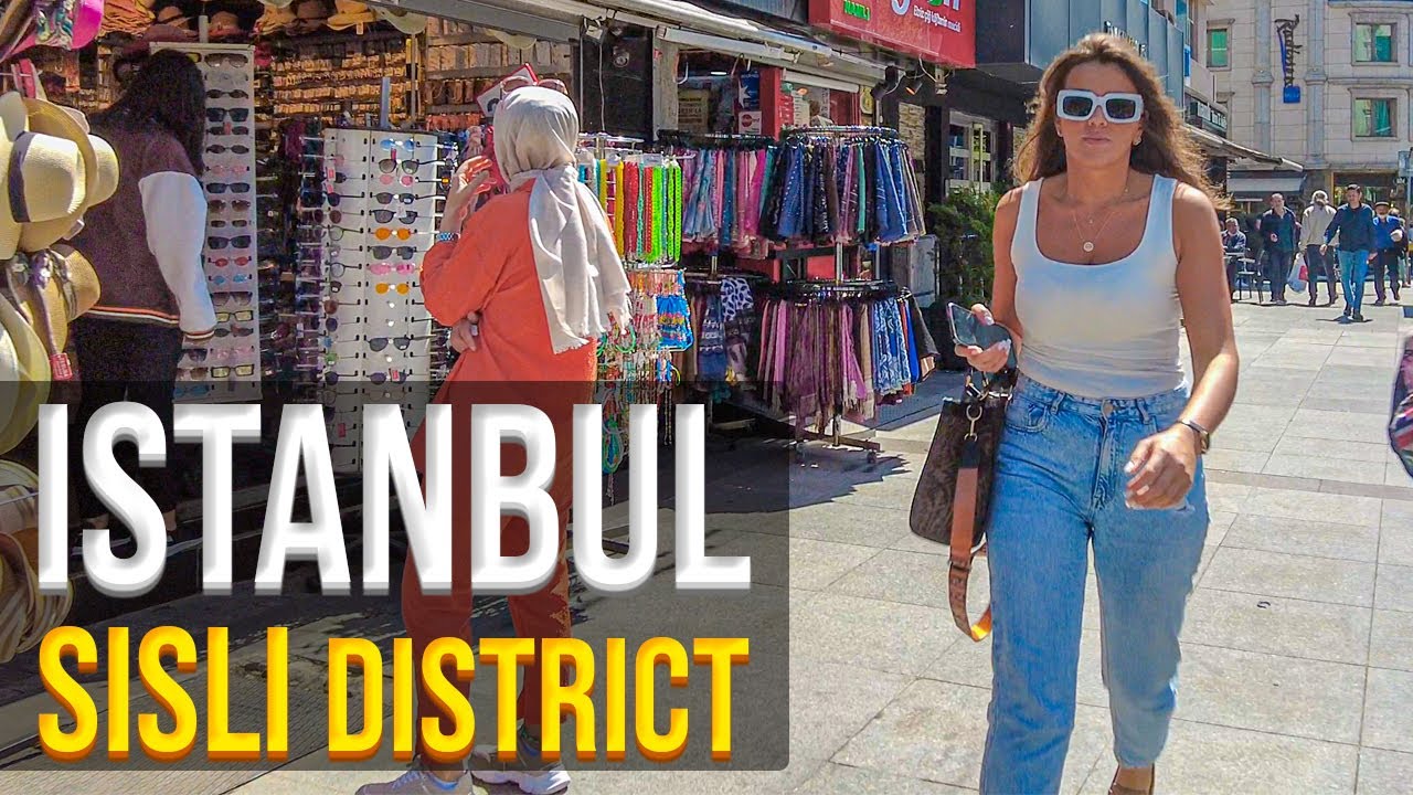 (📽⁴ᴷ⁶⁰) Walking in SISLI Istanbul | 8 MAY Istanbul Walking tour 2022