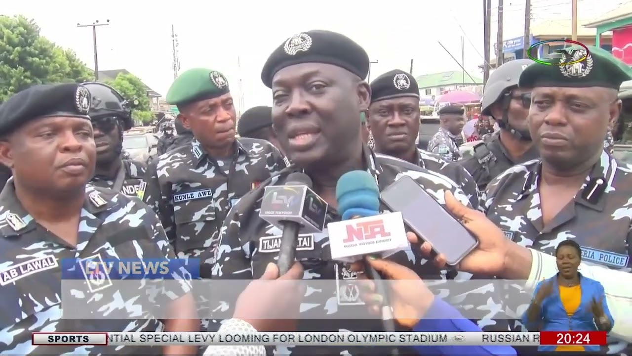 Crime Control: Police Inaugurate Command Sweepers Squad In Ikorodu