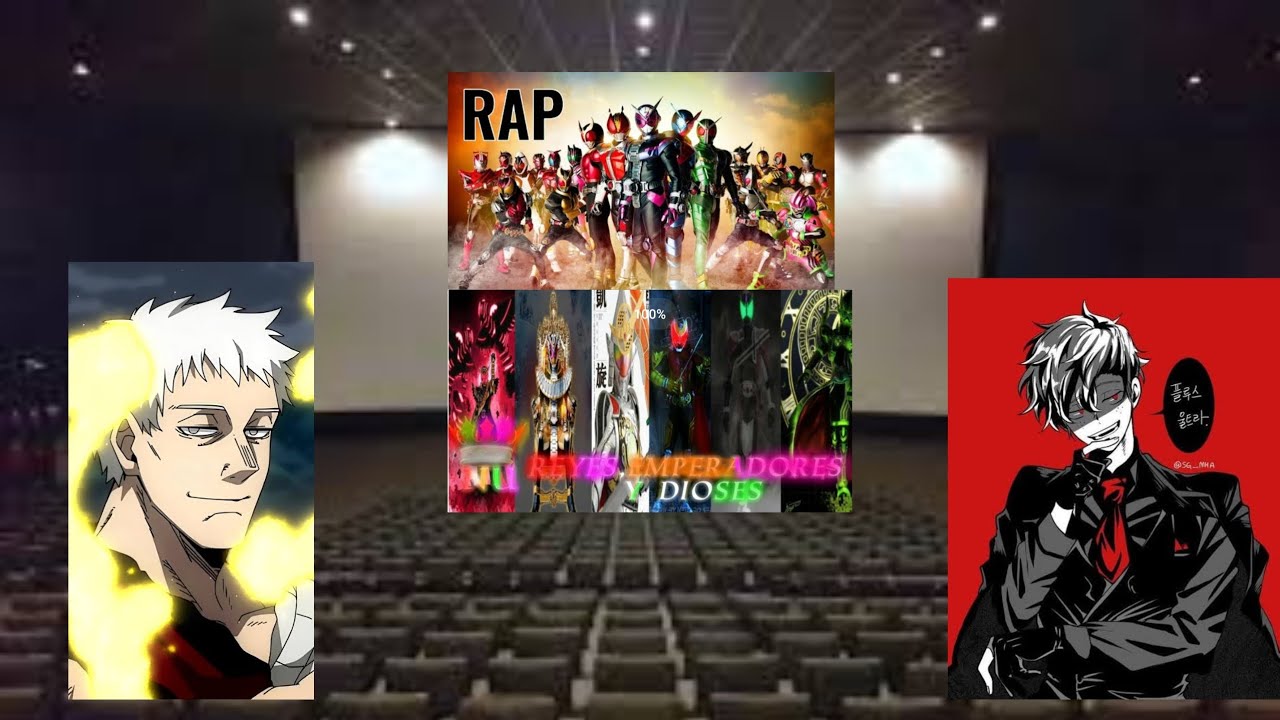 Mha reacciona a  kamen rider heisei era y  los  emperadores rideres y dioses rider resubido