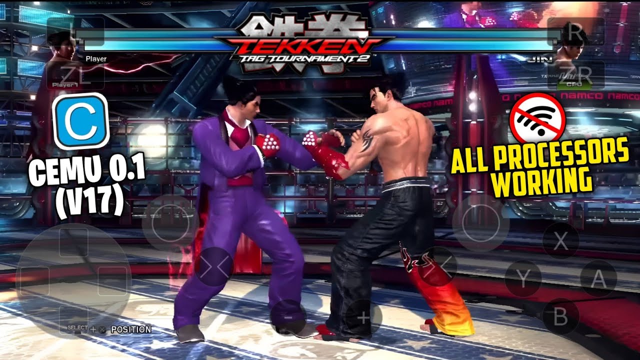 🚀 Tekken Tag Tournament 2 On CEMU V17 Wii U Emulator Update Android! - All Processors Supported 🎮
