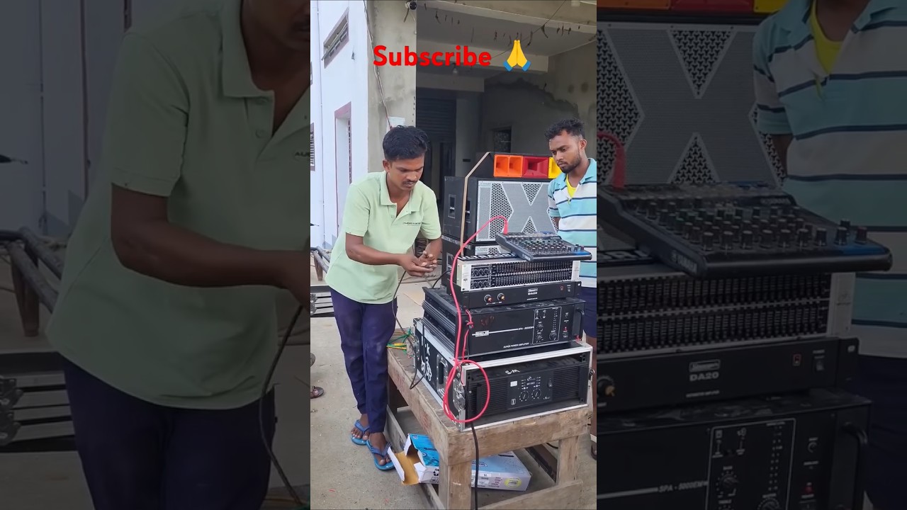 Mt1601 Bass amplifier | Sarzen dj sound testing