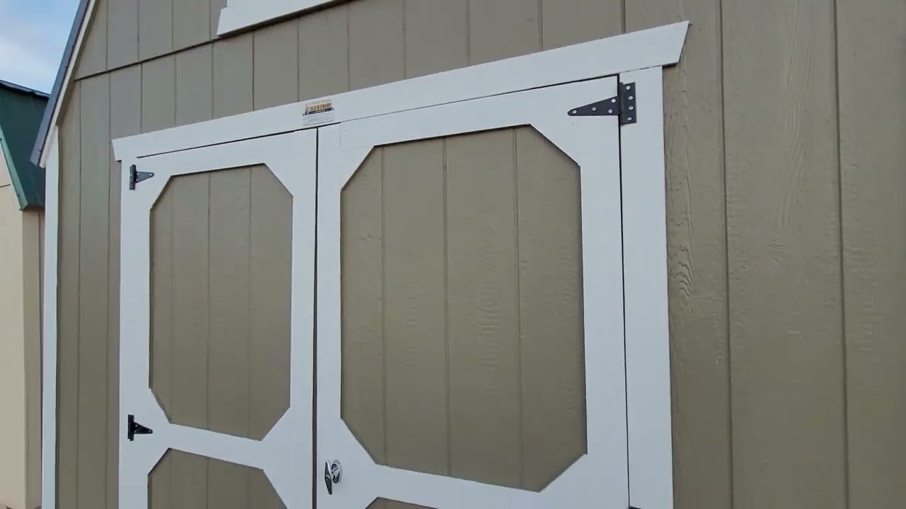 10x16 lofted barn style front entry shed by Old Hickory.