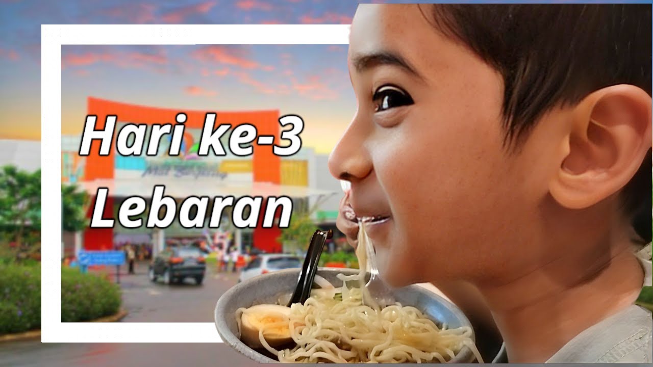 Jalan-jalan ke mall SMS - Hari ke-3 lebaran - ketemu Fans dan keluarga.