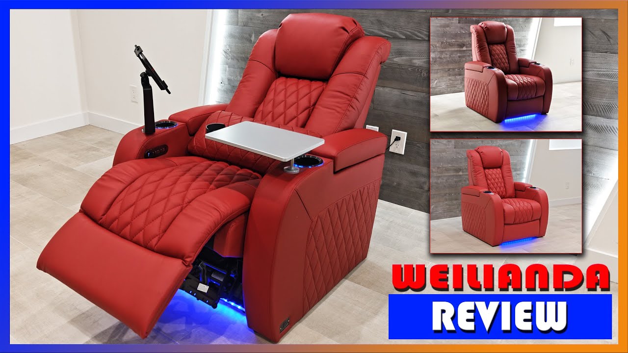 Weilianda Luxury Series Home Theater Seating Recliner Unboxing Review. An Ultimate Movie Experience!
