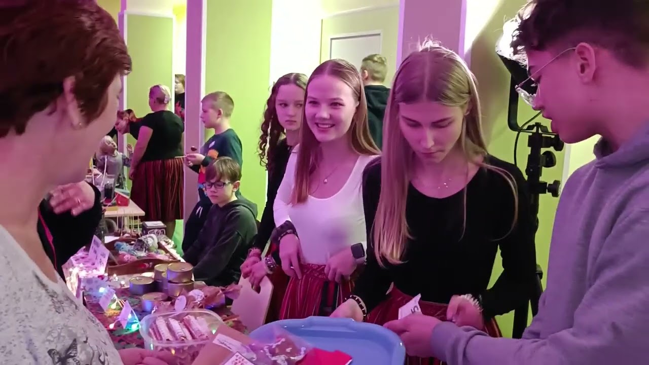 Kihnu kooli jõululaat 2023 @KihnuTV