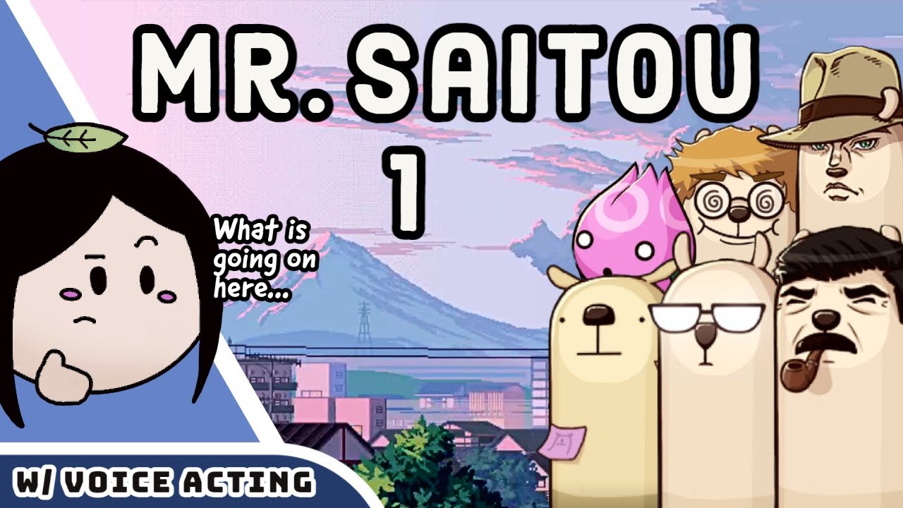 WHERE ARE WE AND WHAT ARE LLAMA-WORMS? | Mr. Saitou Walkthrough Gameplay Part 1