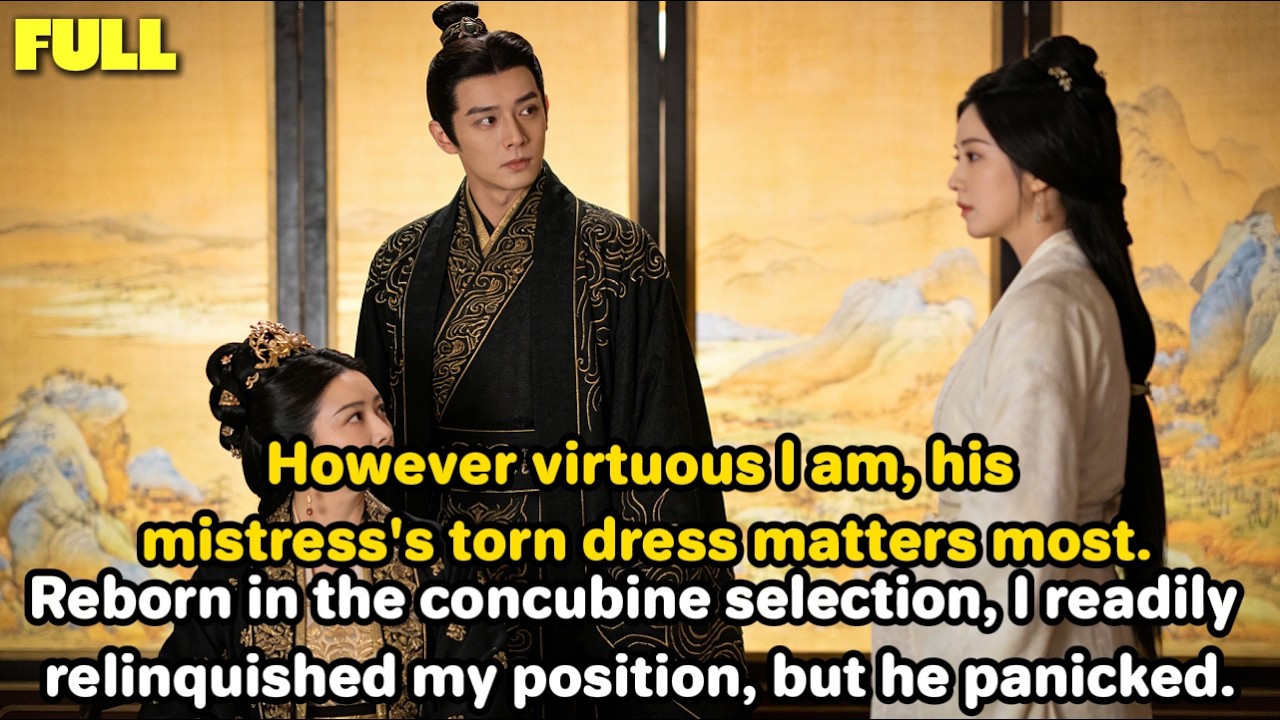 No matter how virtuous I am,nothing is more important to him than the fact that her dress is torn.