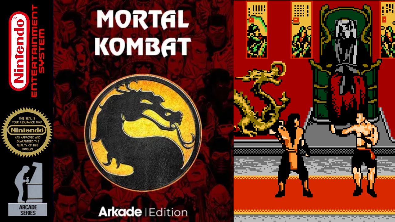 Mortal Kombat Arkade Edition - Hack of Mortal Kombat II (Unl)(Hummer Team) NES