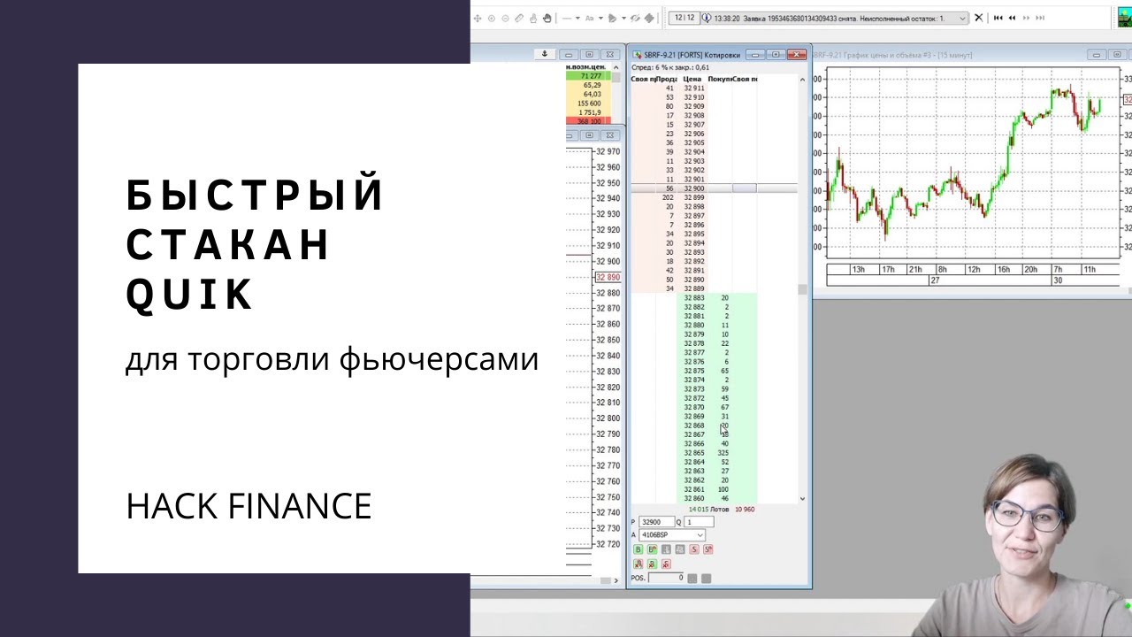 Урок 4. Настройка быстрого стакана Quik для торговли фьючерсами