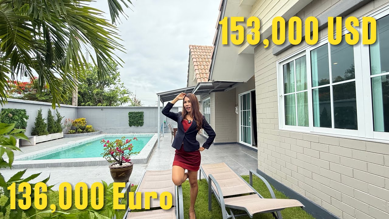 ( SOLD) Hot Deal Lovely Villa in Hua Hin only 7 min to Beach