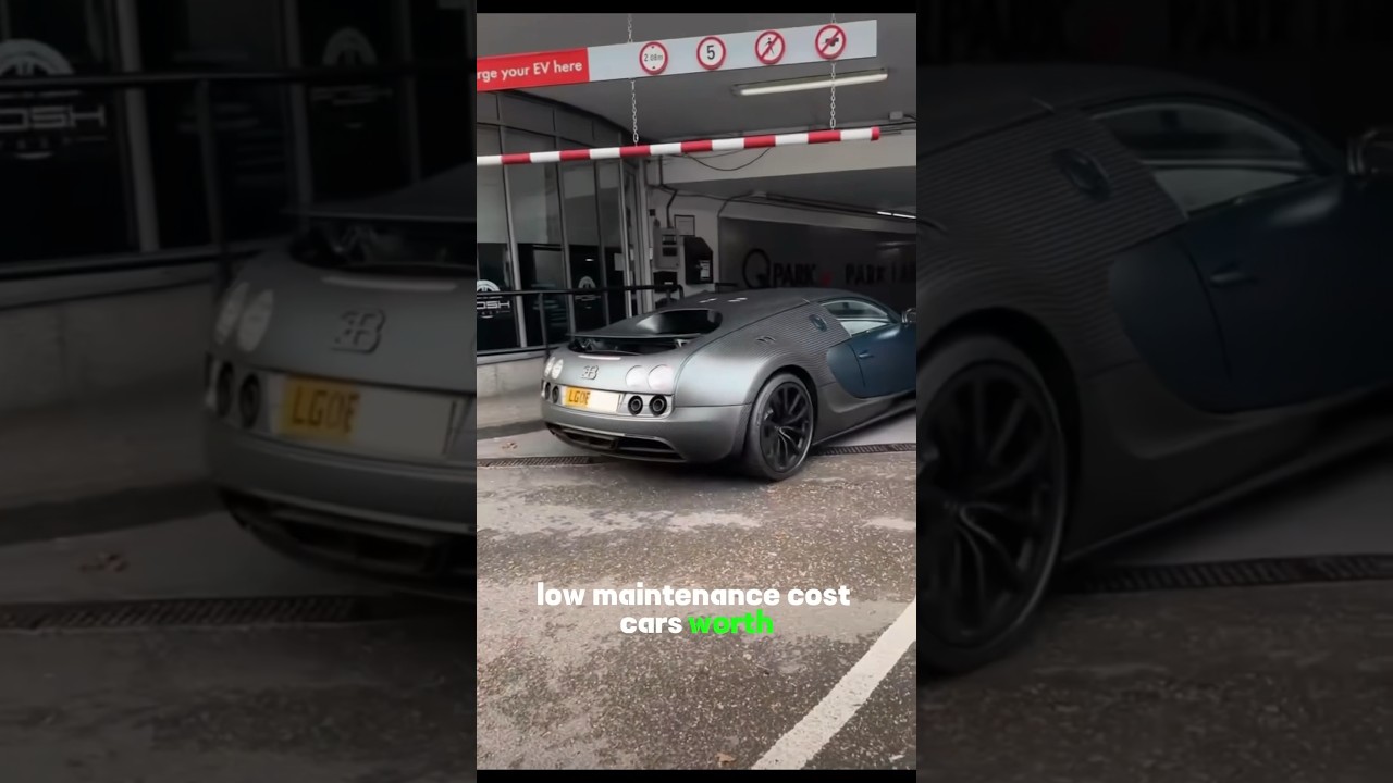 Top 5 Low Maintenance Cost Cars to own in 2023 #shorts #supercars