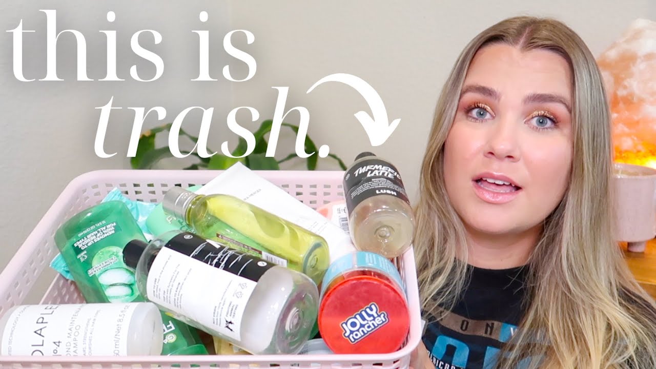 beauty empties - let's talk about my *trash* + would i repurchase?