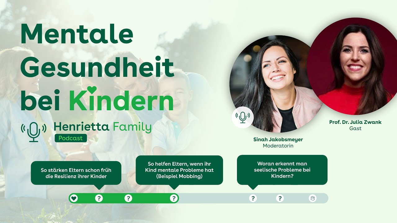 Mentale Gesundheit bei Kindern 💚 Henrietta Family Podcast