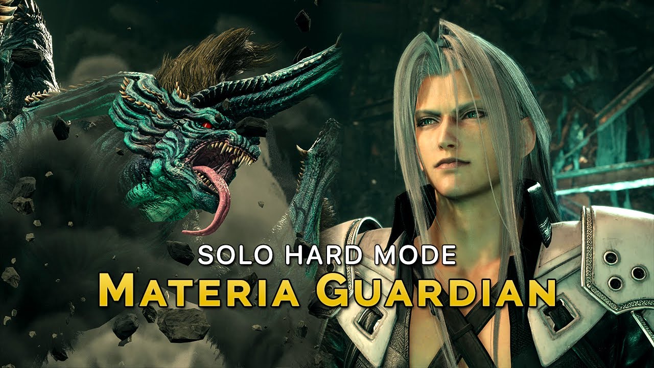 Hero Sephiroth Slays Materia Guardian Hard Mode Boss Fight (4K60 HDR)