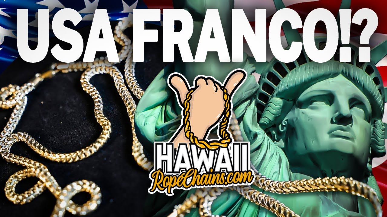 USA 🇺🇸 Made Franco!? Did Hawaii Rope Chains Set the Bar… or Miss the Mark? 🤔 #bigethejeweler #review