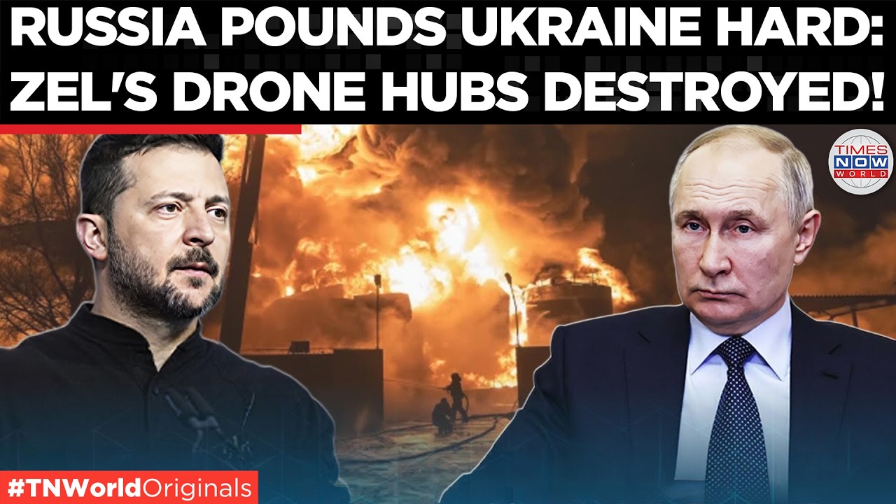 Russian Missiles Blast Kyiv Rail Infrastructure, Darnytsia & Brovary Drone Hubs Hit In Massive Wave!
