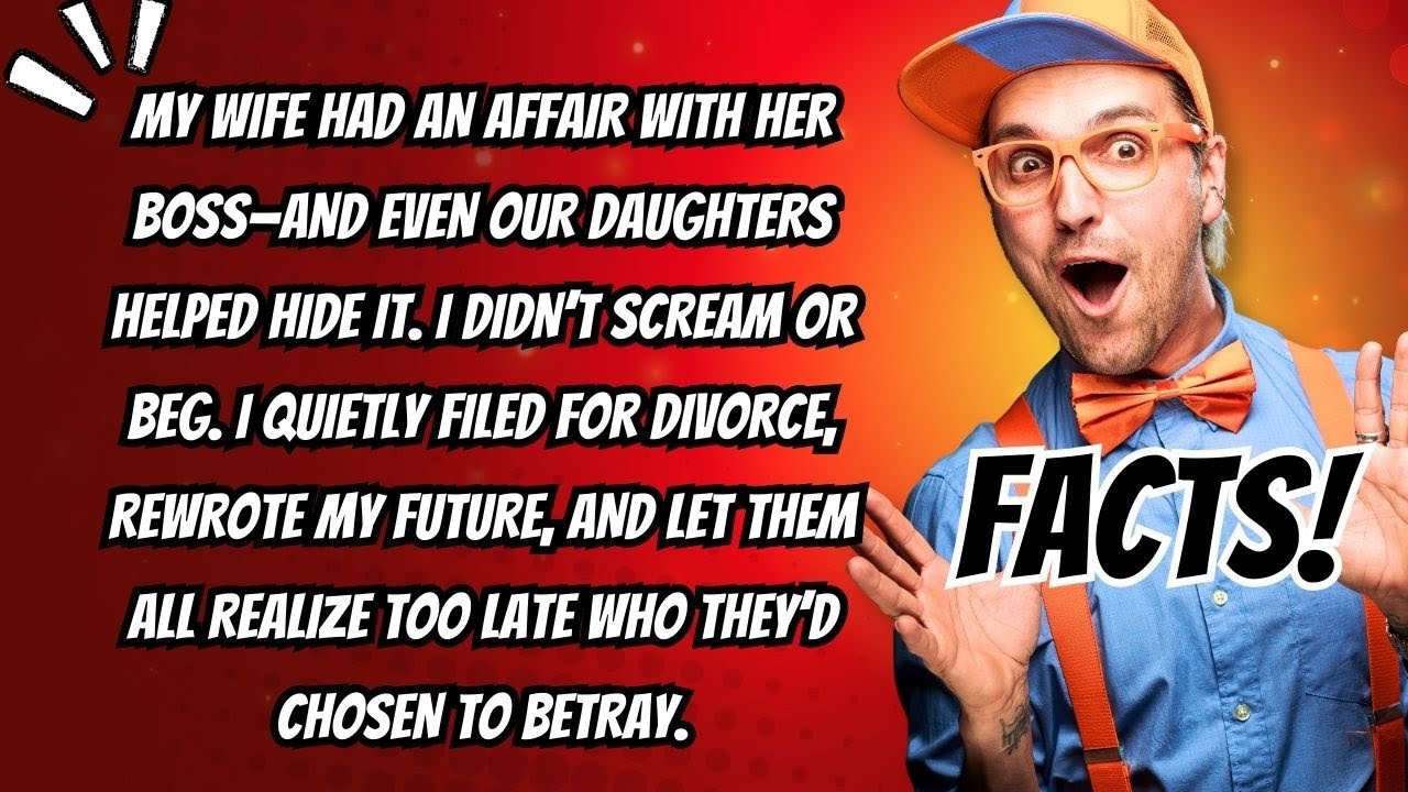 My wife had an affair with her boss—and even our daughters helped hide it. I didn’t scream or beg