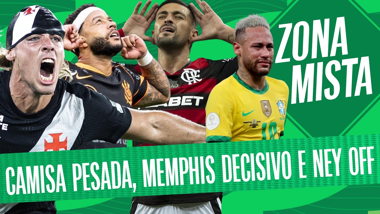 VASCO RENASCIDO, FLAMENGO EMBALADO E NEYMAR FORA DA ÚLTIMA CONVOCAÇÃO | ZONA MISTA #13