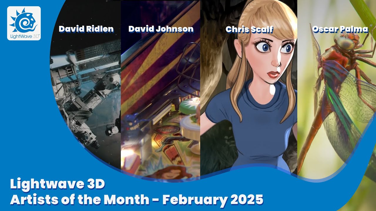 Lightwave 3D Artists of the Month -  February 2025
