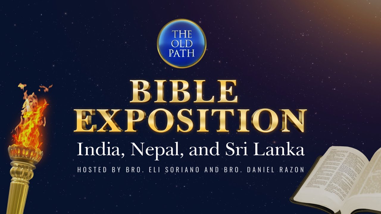 WATCH: India, Nepal and Sri Lanka Bible Exposition | March 14, 2021 at 9:30 PM PHT