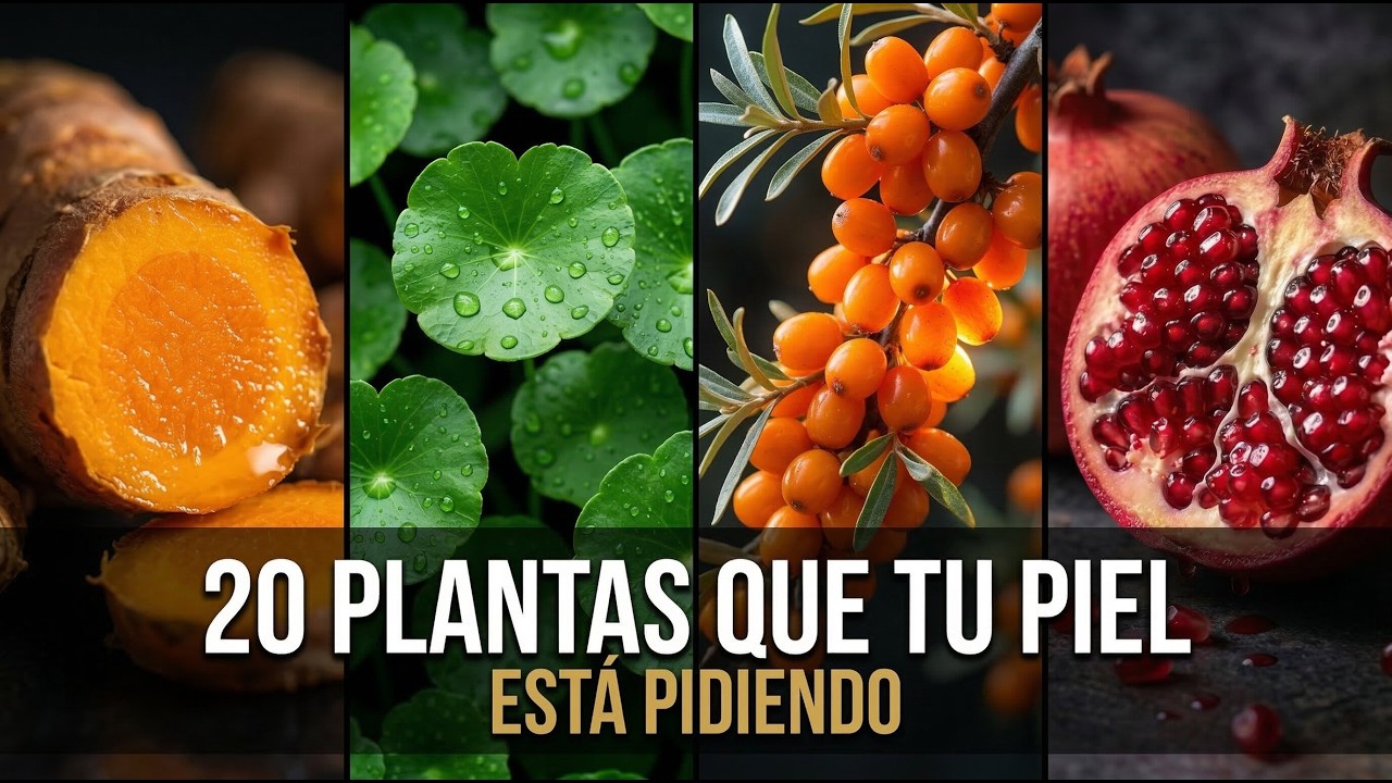 20 Plantas para Tu Colágeno que la Ciencia Está Estudiando