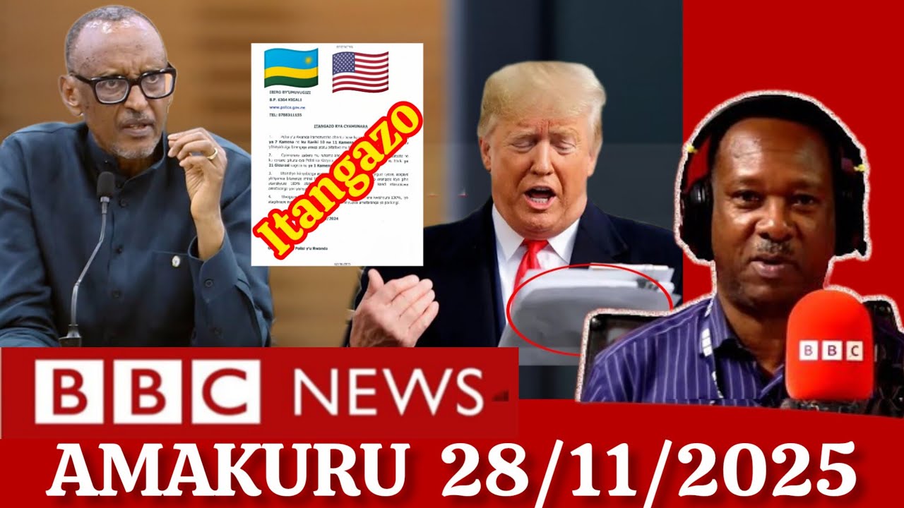 Amakuru Ya BBC Gahuzamiryango 27/11/2025 l AMAKURU YIHUTIRWA Ku Rwanda, Burundi, Congo
