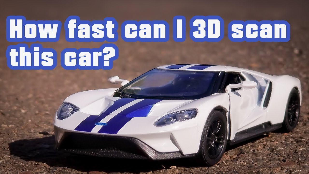 Speed scanning a car with the EinScan Pro+