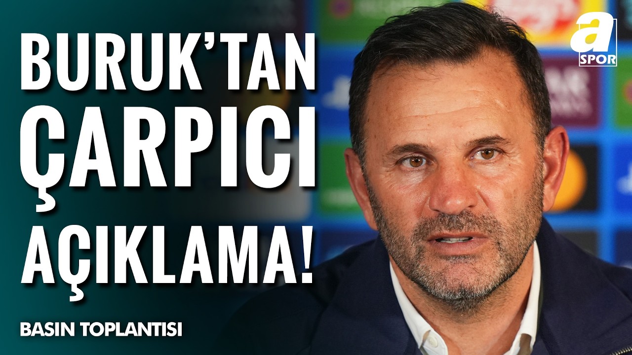 Juventus 3-2 Galatasaray | Okan Buruk Maç Sonu Basın Toplantısı