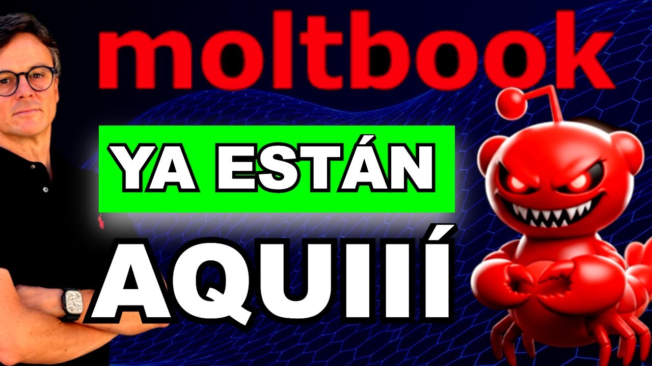 🤨 MoltBook es la PRIMERA RED SOCIAL para las IA (Me da miedo)