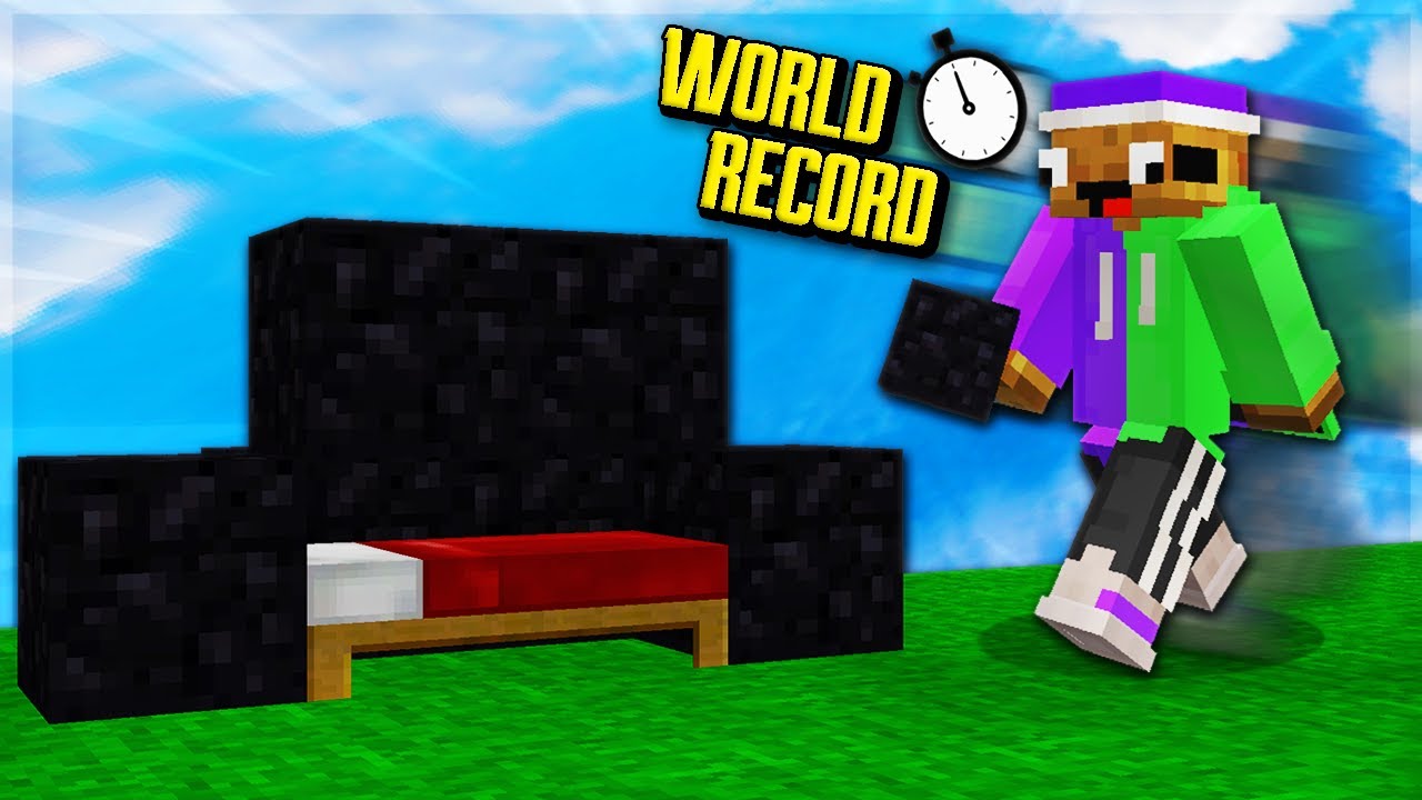 Obsidian RUSHING in Bedwars