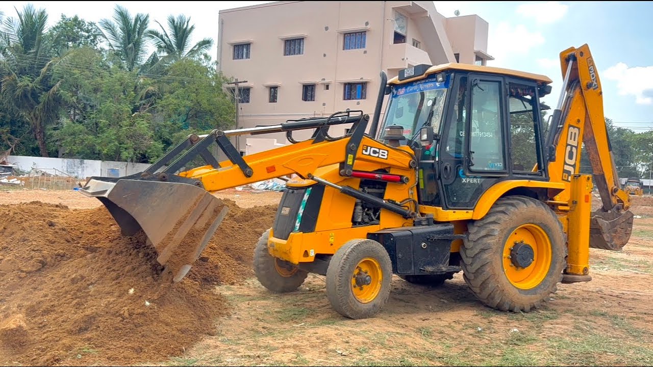 JCB 3dx backhoe loader Working Video | Soil Shifting & Loading Process || jcb || backhoe || 3dx