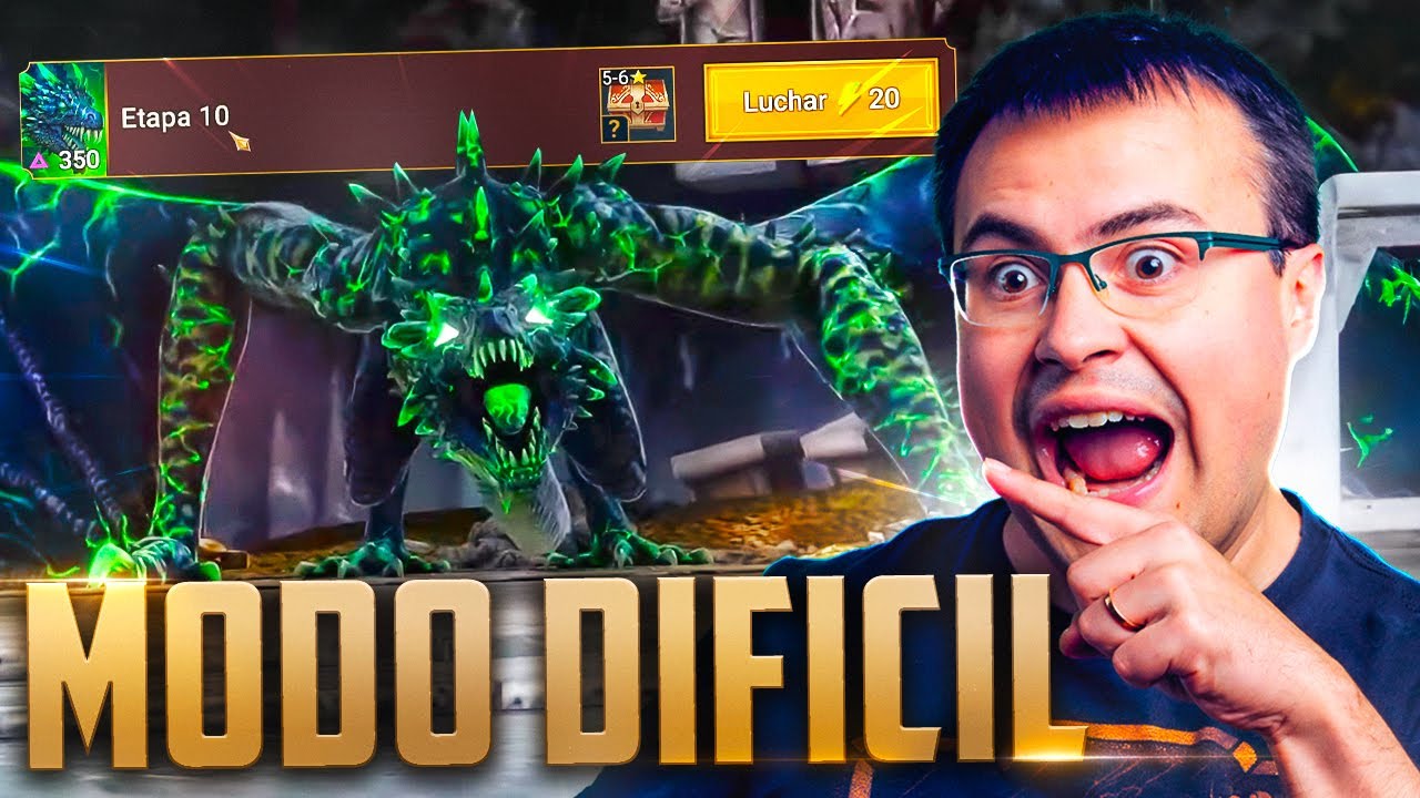 Gano al Dragón Al Máximo en MODO DIFICIL 🐲 Raid: Shadow Legends