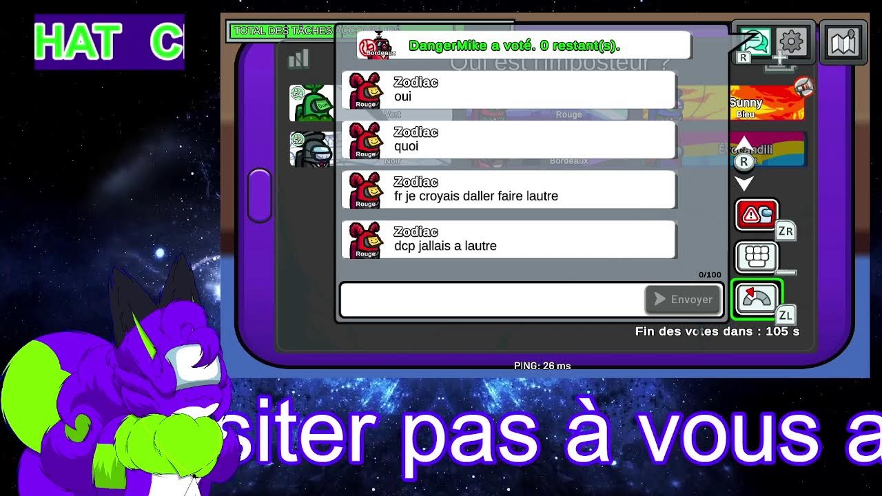 Among us avec les Abos !