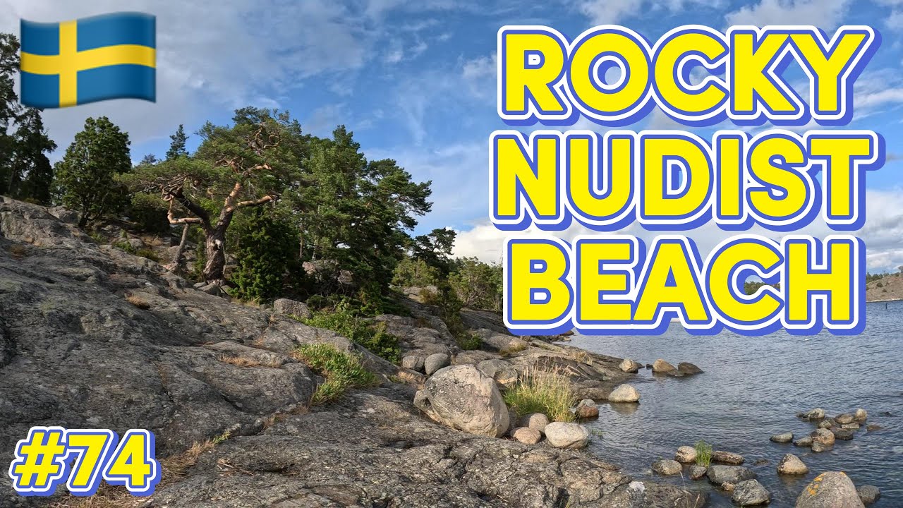 POPULAR ROCKY NUDIST BEACH * Svärdsön #074