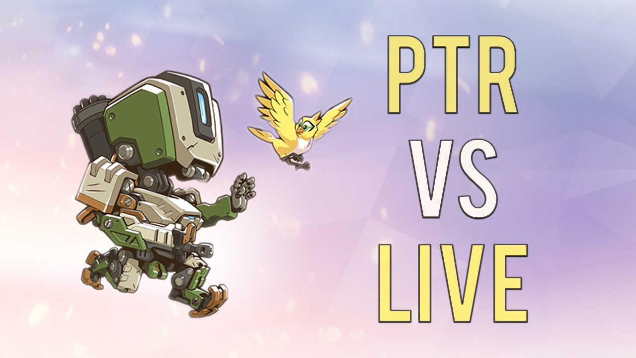 2.7.17 Overwatch PTR Patch VS Live Servers