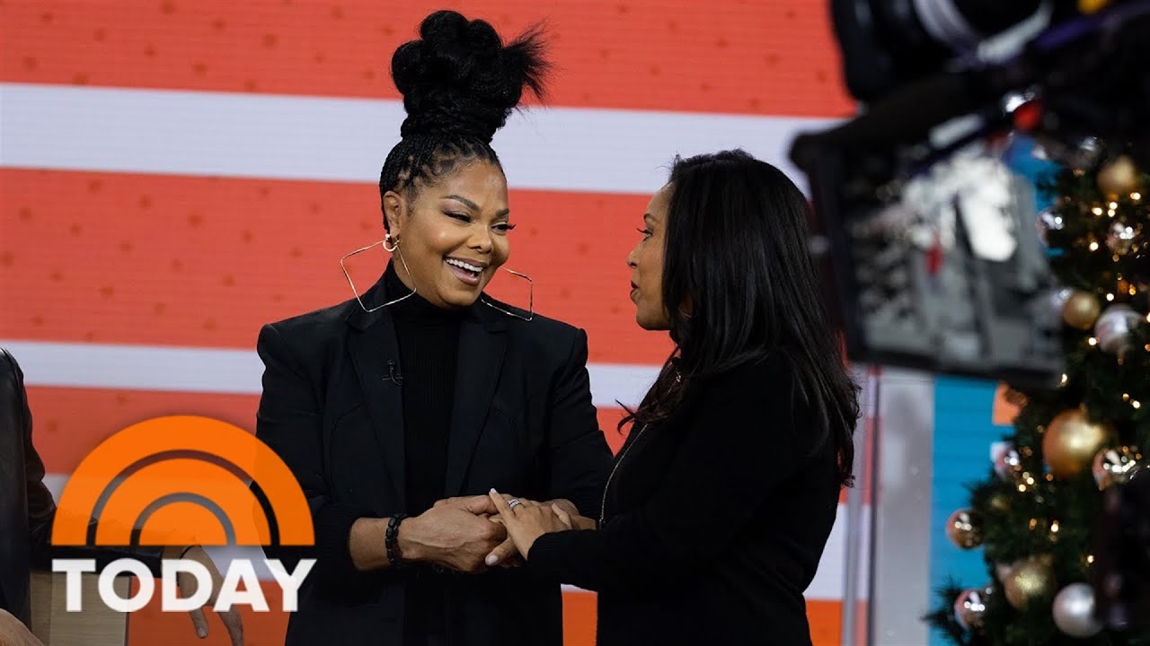 Watch TODAY's Sheinelle Jones Meet Her Idol Janet Jackson